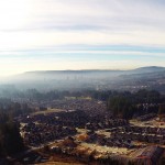 The newly developed area atop Burke Mountain in Port Coquitlam, BC